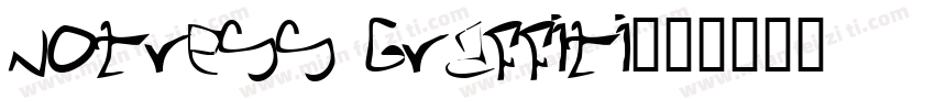 notress graffiti字体转换